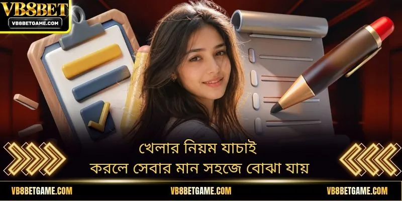 খেলার নিয়ম যাচাই করলে সেবার মান সহজে বোঝা যায়