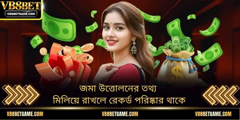 জমা উত্তোলনের তথ্য মিলিয়ে রাখলে রেকর্ড পরিষ্কার থাকে
