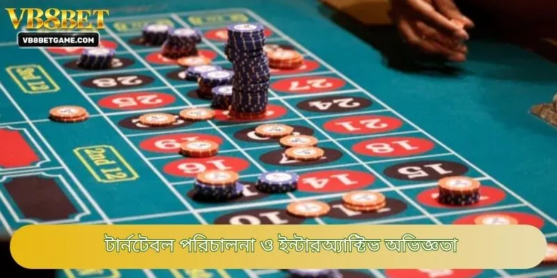 টার্নটেবল পরিচালনা ও ইন্টারঅ্যাক্টিভ অভিজ্ঞতা