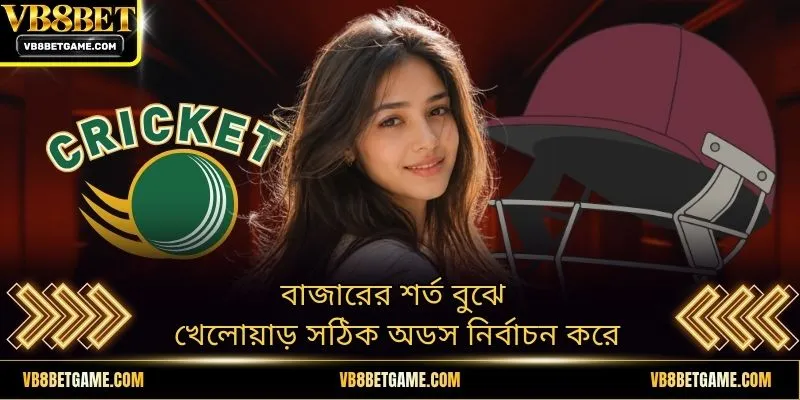 বাজারের শর্ত বুঝে খেলোয়াড় সঠিক অডস নির্বাচন করে