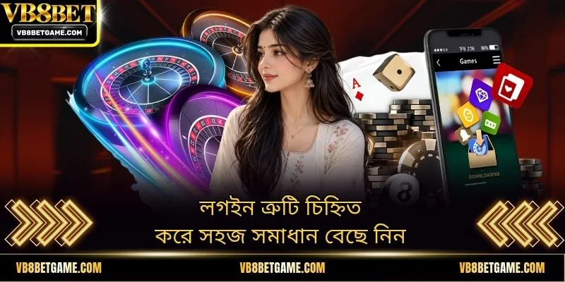 লগইন ত্রুটি চিহ্নিত করে সহজ সমাধান বেছে নিন