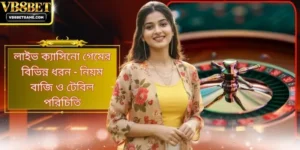 লাইভ ক্যাসিনো গেমের বিভিন্ন ধরন - নিয়ম বাজি ও টেবিল পরিচিতি