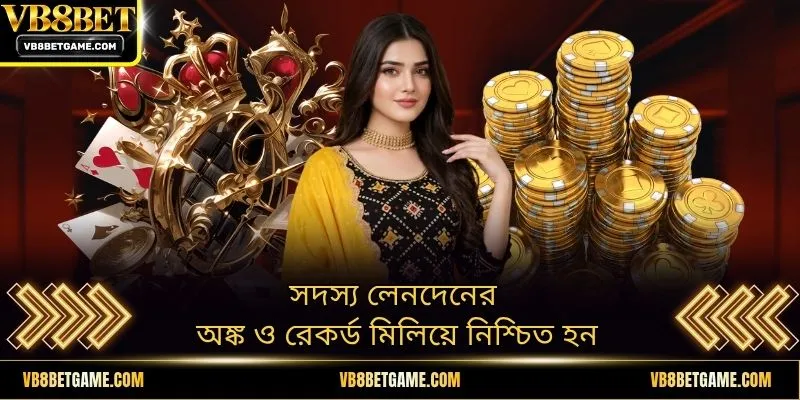 সদস্য লেনদেনের অঙ্ক ও রেকর্ড মিলিয়ে নিশ্চিত হন