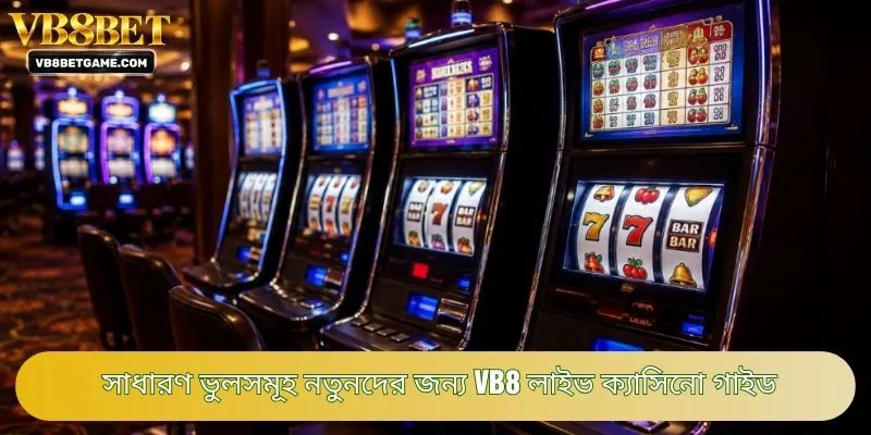 সাধারণ ভুলসমূহ নতুনদের জন্য VB8 লাইভ ক্যাসিনো গাইড